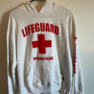 mackinac island lifeguard hoodie
